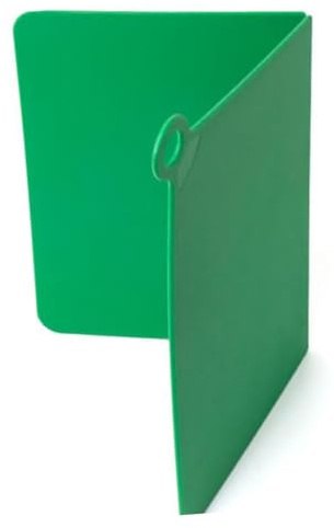 Planche à Découper Pliante en Plastique Pp, Lot de 2, Vert | Design Pliable, Trou Suspendre, Gain de Place, Surface Antiadhésive, Résistante aux Taches