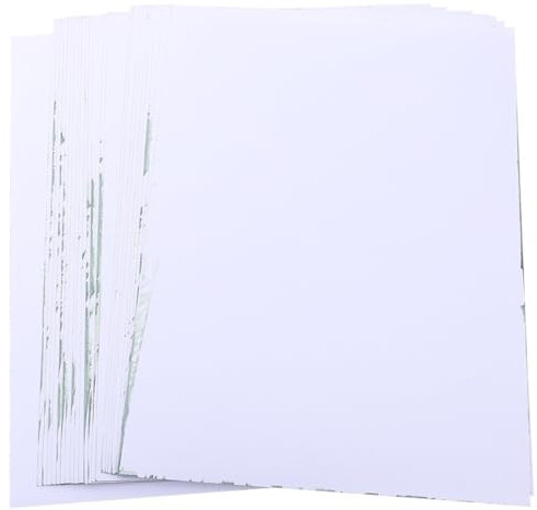 HAPINARY 48blätter Sonnenaktiviertes Druckpapier Für Cyanotypie-diy-projekte Sonnenaktiviertes Bastelpapier Für Kreativität Und Naturkunst