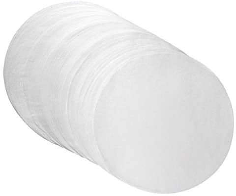 MAGICLULU 500pièces Papier Cuisson Rond Papier Sulfurisé Non Blanchi Avec Revêtement Silicone Résistant Haute Température Jusqu à Antiadhésif Et Réutilisable Pour Pâtisserie Et Cuisson Au Fo