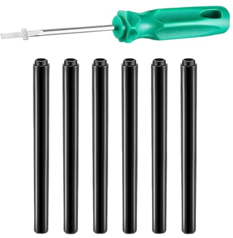 Alargador para aspersor – 7 piezas aspersor con destornillador – Equipos de jardín para terraza caminos riego postes gota