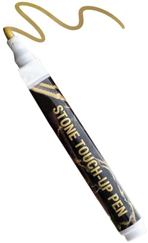 Genérico Rotulador De Lápida Oro/Plata/Rojo/Negro - Bolígrafo De Pintura Permanente Impermeable Para Restaurar Inscripciones Desvanecidas | Retoque De Piedra Granito Mármol Roca Y Exterior