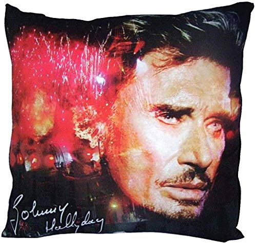 Johnny Hallyday - Coussin Johnny Hallyday Feux d'artifice
