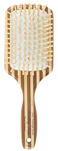 Olivia Garden Healthy Hair Eco-Friendly Bamboo Ionic Massage Hair Brush HH-4 (Paddle Large)