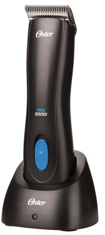 Oster Akkuschermaschine Pro 3000i | Schwarz, 3.000 Hübe/min, bis 120 Minuten Akkulaufzeit, inklusive eines Akkus, Lieferung ohne Scherkopf