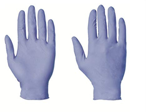 2 x 100 x Nitrile Disposable Gloves, Large Non-Powdered Blue (Free P&P on All Products)