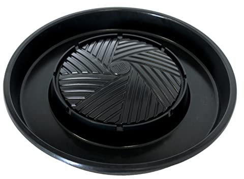 TomYang BBQ - Replacement Pan for The Original Thai Grill & Hot Pot - Black with Swiss Non-Stick Coating
