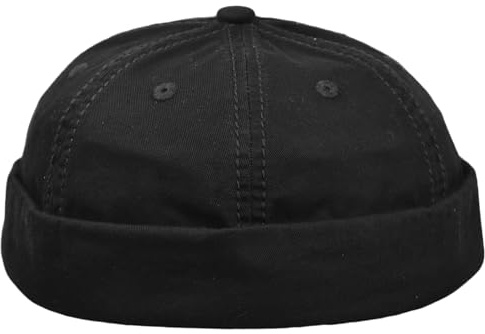 Balke Docker Cap | Haube aus reiner Baumwolle | Stone Washed Look | Einheitsgröße verstellbar | Sommer / Winter