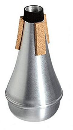 Haptufer Trumpet Mute, Aluminum Trumpet Practice Mute, 500363424