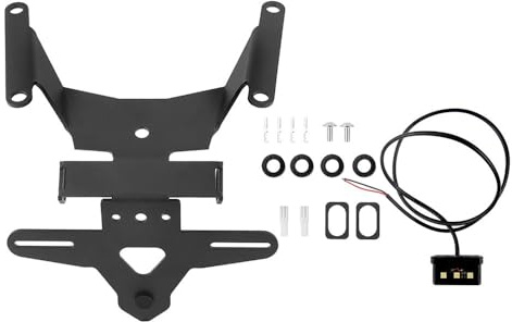 Motorrad Kurzes Kennzeichenhalter Halterung kompatibel mit für Honda CB650R CBR650 CBR 650R 2019-2023,2019-2020
