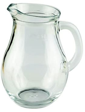 XAoSCd Gravy Boat Milk Jug Transparent Thickened Hot Milk Jug Can Be Heated Glass Milk Jug Coffee Small Milk Jug Milk Cup Milk Tank (S) (L)