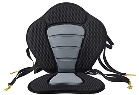 NVOQILIN Gepolstertes Innenkajak für Sitz mit Rückenstütze zum Sitzen, aufblasbares Stand Up Paddle Board, Angelboot abnehmbar für