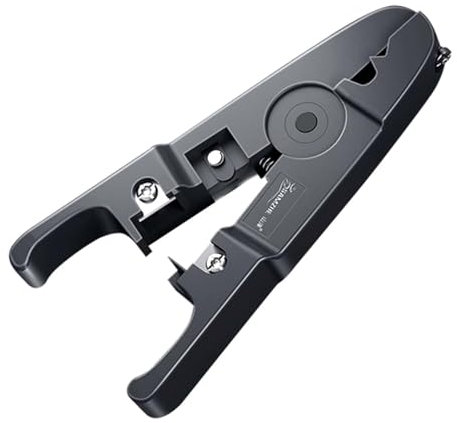 Rainorning Pinza Universale per Spelare i Fili, Crimpatrice Multifunzionale per Cavi di Rete, Linea Telefonica, Elettricista