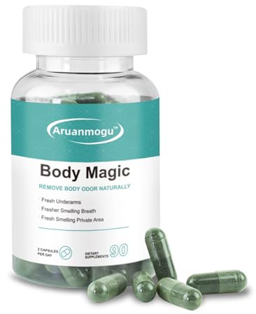 Chlorophyll Capsules - 90 Vegan Capsules，Body Deodorizing Supplement for Women & Men， for Detox, Digestion, Gut Health, Skin Support, and Oily Skin - Natural Energy Booster