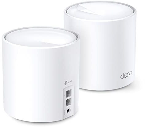 TP-Link Deco WiFi 6 Mesh WiFi System(Deco X20) - Covers up to 4000 Sq.Ft, Replaces Wireless Internet Routers and Extenders, 2-Pack