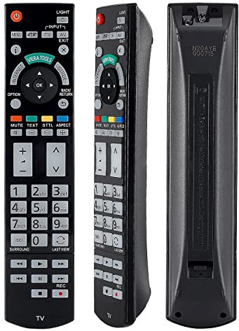 Nouveau N2QAYB000715 Télécommande pour Panasonic LCD LED TV TX-L42DT50E TX-L42DT50Y TX-P42GT50J TX-L55DT50Y TX-L42ET50B TX-L55WT50E TX-L42DT50B TX-LR55WT50 TX-P42GT50E TX-P42GT50Y