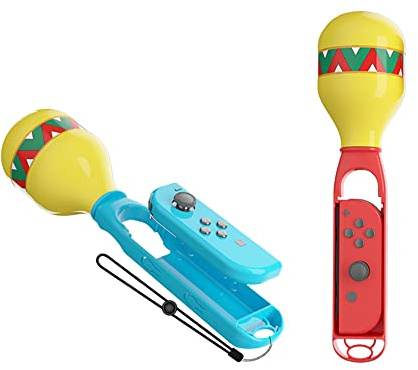 Game Sand Hammer Hand Grip for Switch Left and Right Small Handle Body Sand Hammer Grips for Switch OLED Sport Games
