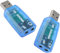 Adattatore Audio USB Esterno, USB2.0 3D 5.1 Canali Audio PC Scheda Audio Adattatore per Cuffie USB