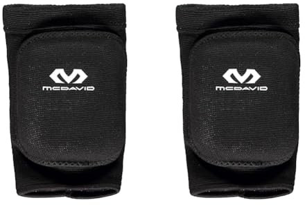 McDavid Knieschoner 601 JUMPY, Schwarz, M