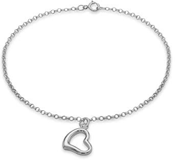 Carissima Gold Damen Herz Charm Rund Belcher Armband 9k(375)