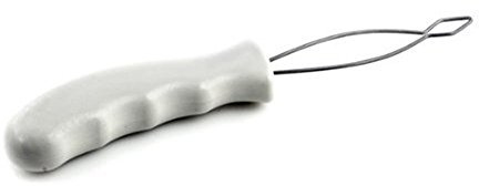 Homecraft Kings Button Hook, Easy to Use Dressing Aid, Fasten Buttons Independently, Comfortable Contoured Handle, Arthritis, Painful Grip, Weak Grasp, One Handed, (Eligible for VAT Relief in the UK)
