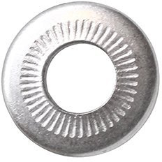 (50pcs) BelMetric M5 Stainlesss Steel Belleville RibbedRip-Lock Conical Spring Lock Washer WB5SS