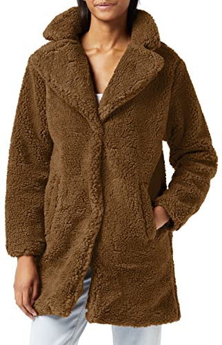 Urban Classics Cappotto Sherpa Oversize da Donna Giacca, Midground, S
