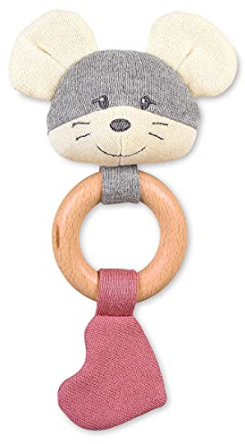 GOTS Strick-Greiffigur Maus Mabel
