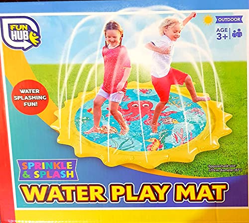 fun hub Sprinkle & Splash Water Play Mat