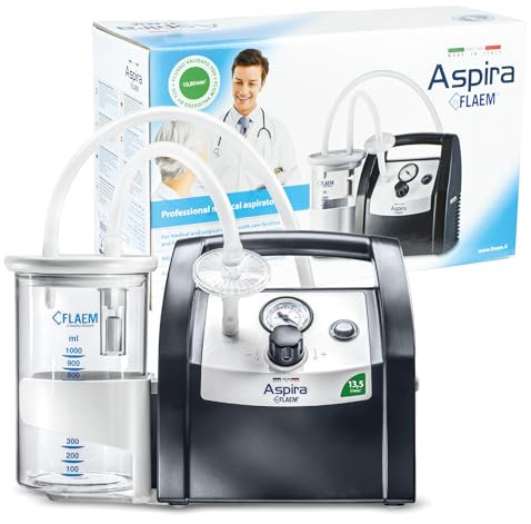 ASPIRATEUR PROFESSIONNEL FLAEM MODÈLE ASPIRA - CAPACITÉ 13 L / MIN - VASO 1000 CC.