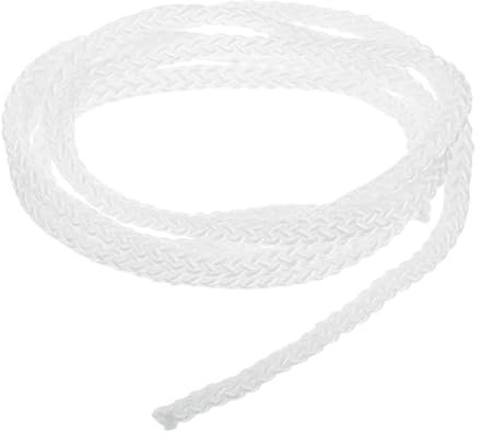 sourcing map 3Pcs Cord Loop for Window Shades, 3.5mm 3Ft(92cm) Nylon Satin Cord Window Blind Looped String Braided Lift Shade Cord for Pleated Shades Blind Shade DIY, Beige