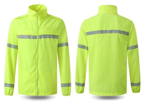 Sonnenschutz Sicherheit reflektierende Kleidung, Sommer atmungsaktive reflektierende Sonnenschutzkleidung Sonnenschutzkleidung Outdoor-Pflicht Patrouille Ampel Anti-Ultraviolett-Jacke(Small)