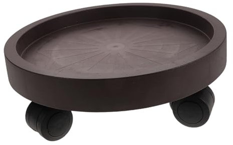 iplusmile Vassoio per Piante con Ruote Mobili Vassoio per Vasi e Piante Adatto per Interni Ed Esterni Protezione Pavimento Materiale Plastica