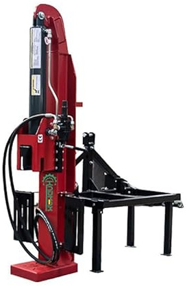 Vertical Log Splitter Single Handle for Quick Hardwood Splitting in Garden and Farm Wood Processing
