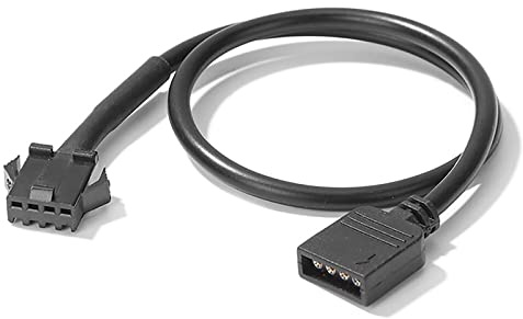 Kfwfuaee 30cm Motherboard RGB Adapter Conversion Cable 5V 3Pin / 12V 4Pin RGB Led Strip Light for Computer Line Line