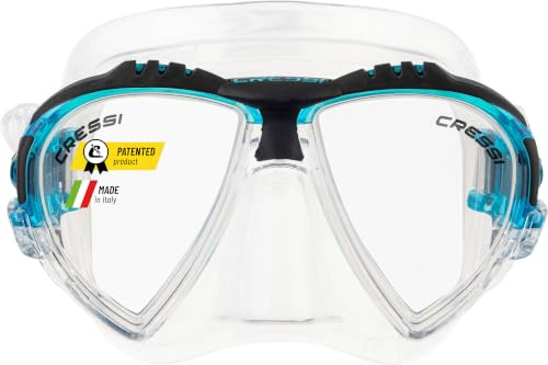 CRESSI Matrix - Matrix Maske oder Combo Set Maske + Schnorchel Gamma für Tauchen und Schnorcheln, Einheitsgröße, Unisex