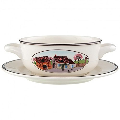 Villeroy & Boch Design Naif Suppentasse mit Untertasse 2tlg.