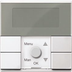 Merten MEG5754-0419 Unterputz-Zeitschaltuhr digital Astro-Funktion, Zufallsfunktion