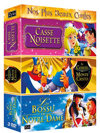 coffret tri pack, vol. 8 : casse-noisette ; le comte de Monte-Cristo ; le bossu de Notre-Dame