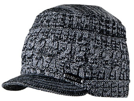 Barts Mark Visor Jr. Beanie Kids Dark Heather , Größe:Kindermützen Größe 53