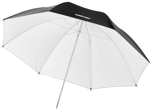 Walimex Pro Reflexschirm (109 cm) schwarz/weiß