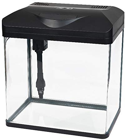 AMTRA Laguna LED 40-30 Liter Glasaquarium mit Deckel, LED-Beleuchtung und Filter inklusive, 38x26x41 cm