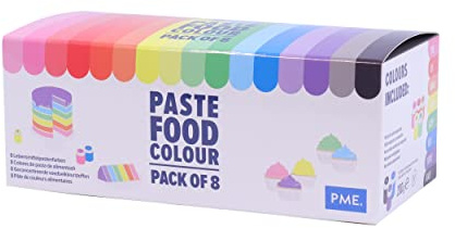 Juego de 8 Colorantes Alimenticios PME (PC1008)