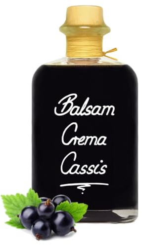 Geniess-Bar! Balsamico Creme Cassis (0,7 Liter) - Premium Crema di Aceto Balsamico di Modena IGP mit 3% Säure