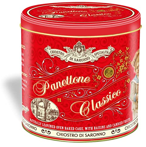 Lazzaroni Chiostro Di Saronno, panettone classico italiano di Milano - 1kg