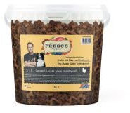 FRESCO Dog Martin Rütter Trainingsknöchelchen mit Huhn und Blaubeeren 1kg | gesundes Hundeleckerli | getreidefreier Snack | 100% frische Zutaten | für Belohnung, Training und als Snack