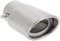 Tubo De Escape, Embellecedor Silenciador Tapa Escape Recto Punta Trasero Acero Inoxidable Brillante Mandril Garganta Cola Coches Universal Extremo Del Automóvil Compatible Con Sportsvan Plug&play