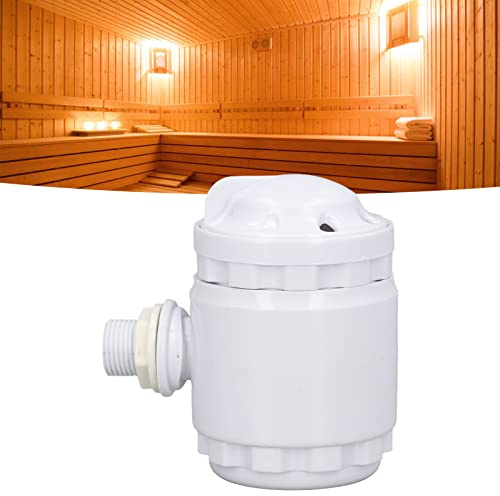 Dampfgenerator, Dampfduschgenerator mit Aromatherapie-Funktion und G1/2-Außengewinde, geeignet für Saunaraum, SPA-Raum und Duschraum, langlebiger Dampfbad-Spa-Generator aus Kunststoff