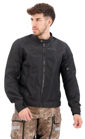 REV'IT! Revit Eclipse 2 Motorrad Textiljacke, schwarz, XL