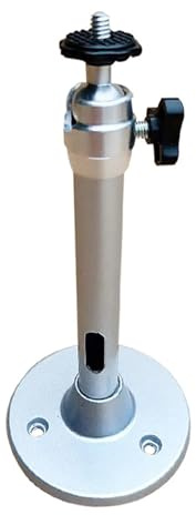 MMFURHHAY Mini proyector LCD DLP Ajustable, Soporte de Montaje en Pared for Techo, Accesorios giratorios de Aluminio for cámara DV