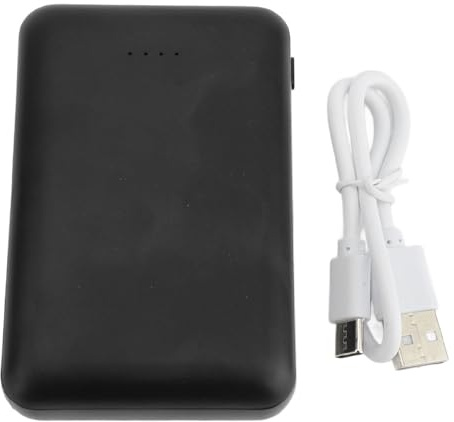 Banque d'alimentation en Veste Chauffée, Chargeur de Sortie de Batterie de Batterie 5V 10000mAh Black DC USB Type C avec Affichage Numérique Intelligent pour Les Pantalons de